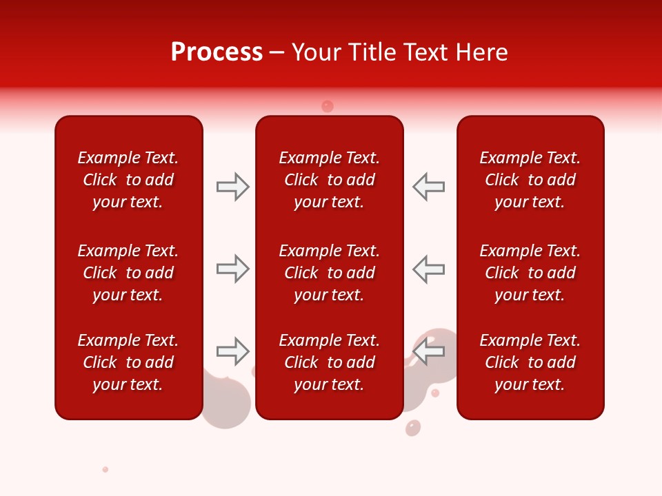 Bloodstains Vibrant Blood PowerPoint Template