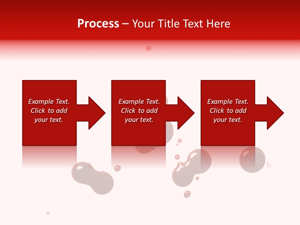 Bloodstains Vibrant Blood PowerPoint Template