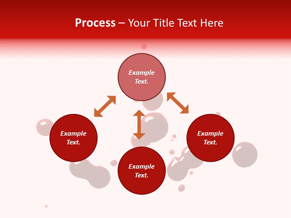 Bloodstains Vibrant Blood PowerPoint Template