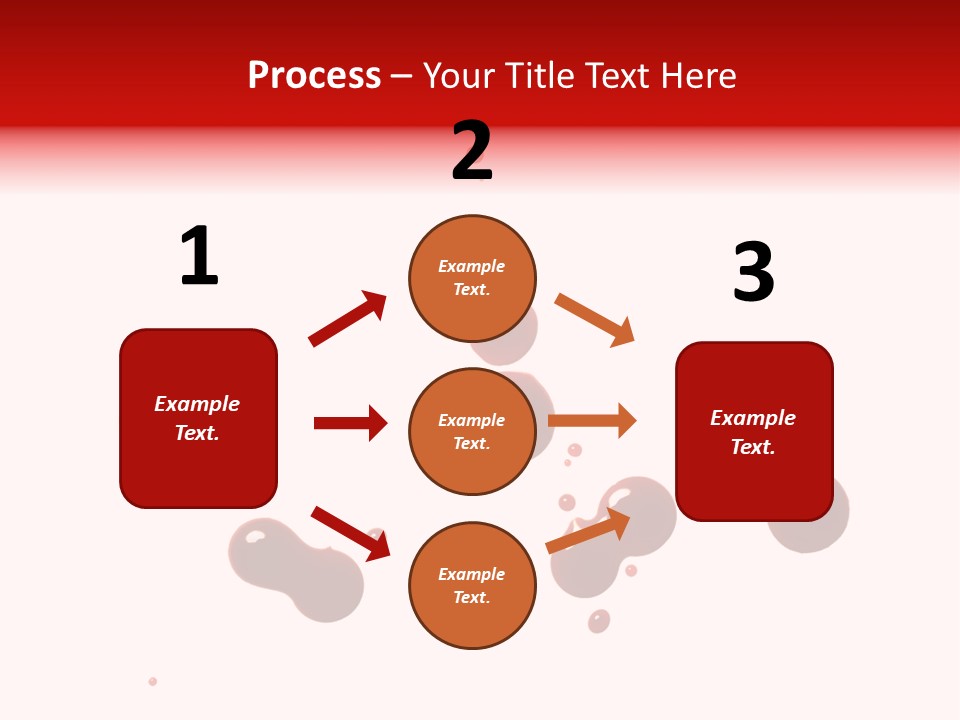 Bloodstains Vibrant Blood PowerPoint Template