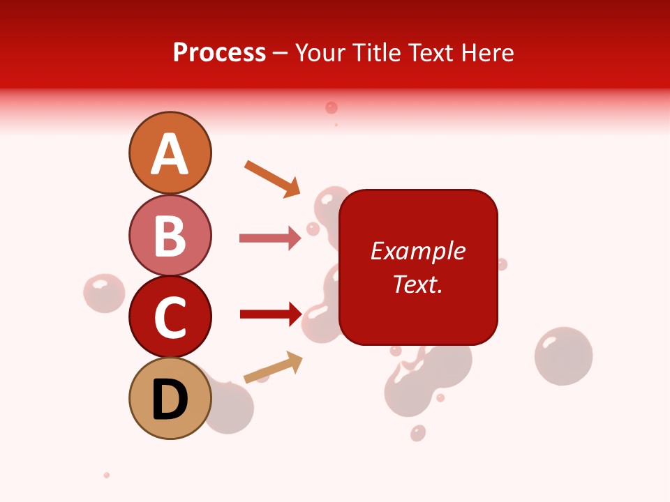 Bloodstains Vibrant Blood PowerPoint Template