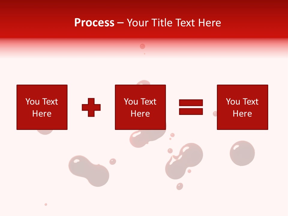 Bloodstains Vibrant Blood PowerPoint Template