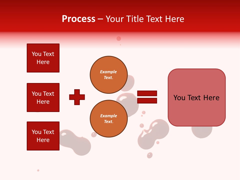 Bloodstains Vibrant Blood PowerPoint Template
