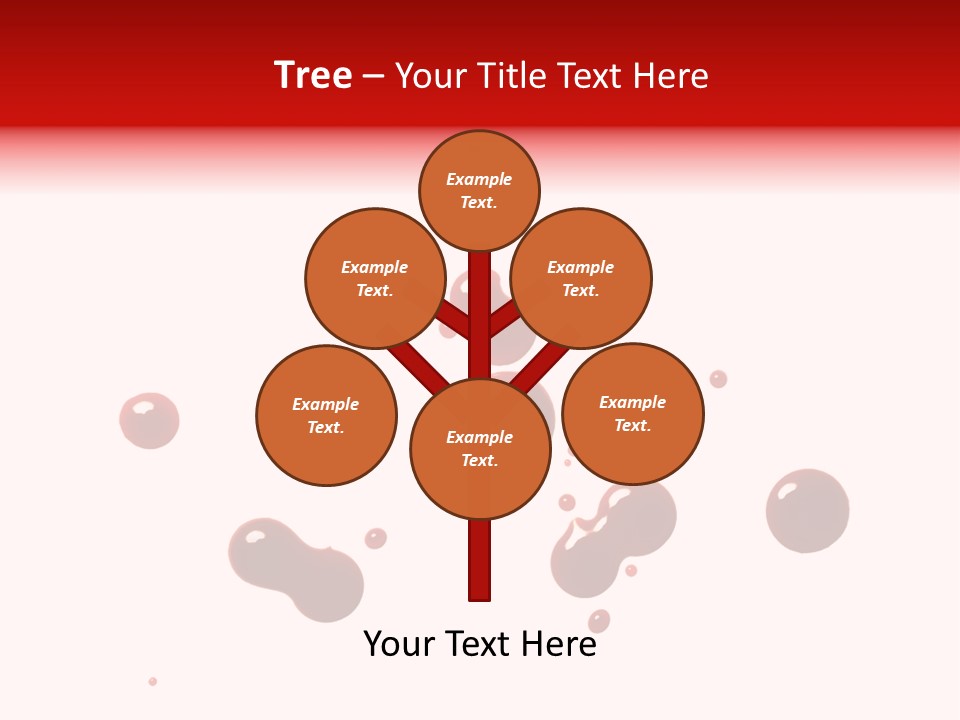 Bloodstains Vibrant Blood PowerPoint Template