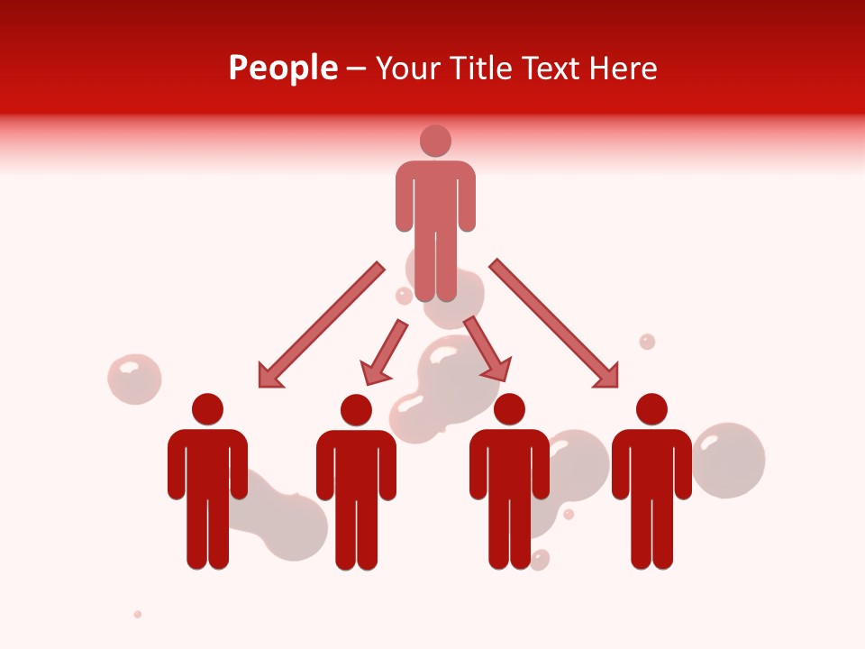 Bloodstains Vibrant Blood PowerPoint Template