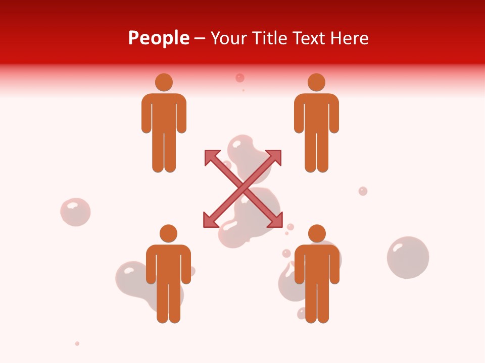 Bloodstains Vibrant Blood PowerPoint Template