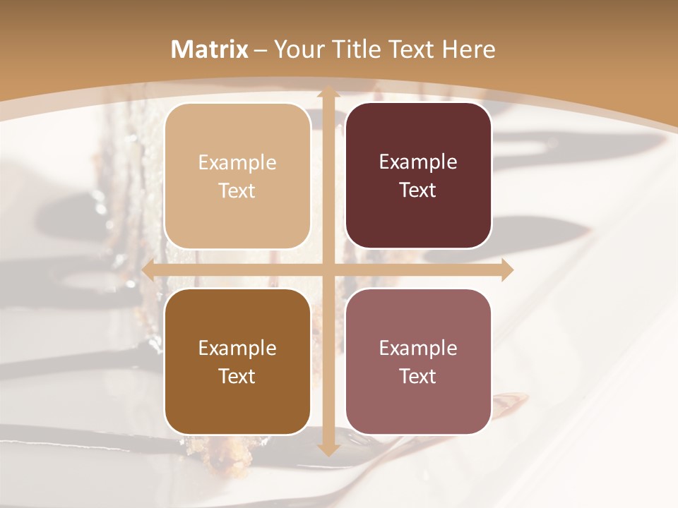 Isolated Sugar Decoration PowerPoint Template