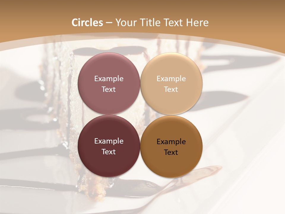 Isolated Sugar Decoration PowerPoint Template