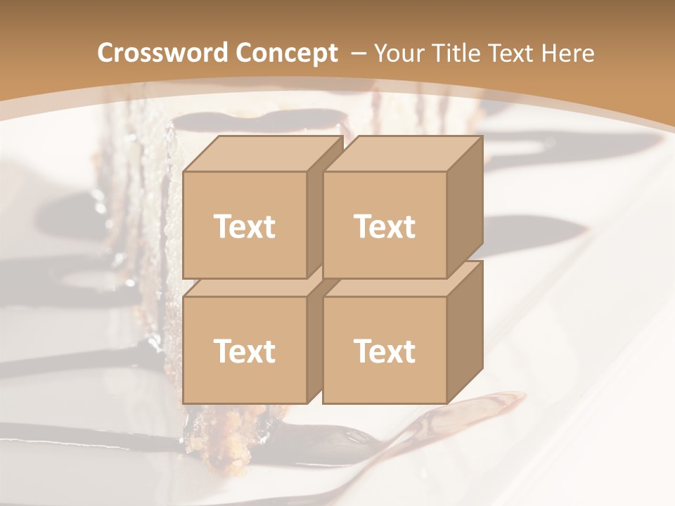 Isolated Sugar Decoration PowerPoint Template