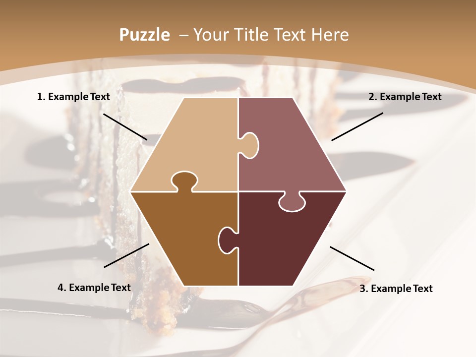 Isolated Sugar Decoration PowerPoint Template