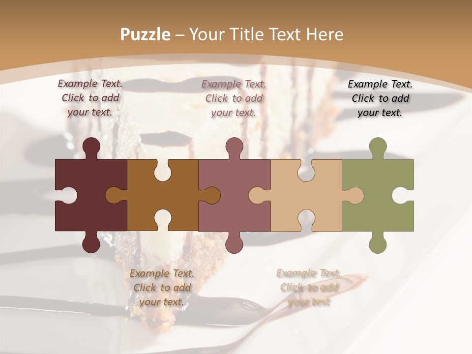 Isolated Sugar Decoration PowerPoint Template