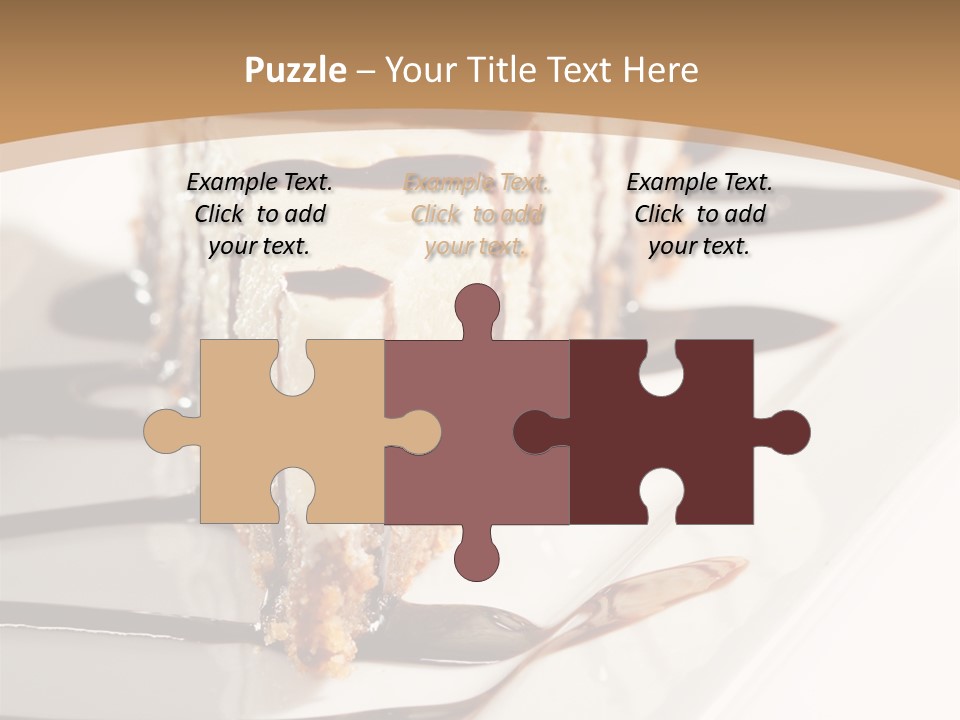 Isolated Sugar Decoration PowerPoint Template