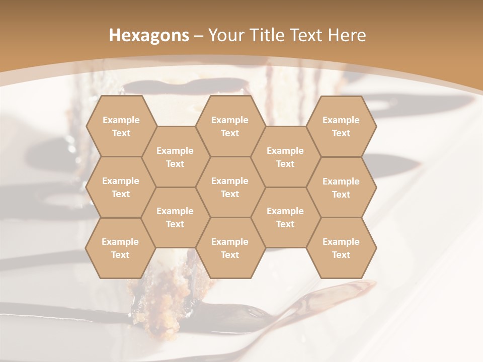 Isolated Sugar Decoration PowerPoint Template