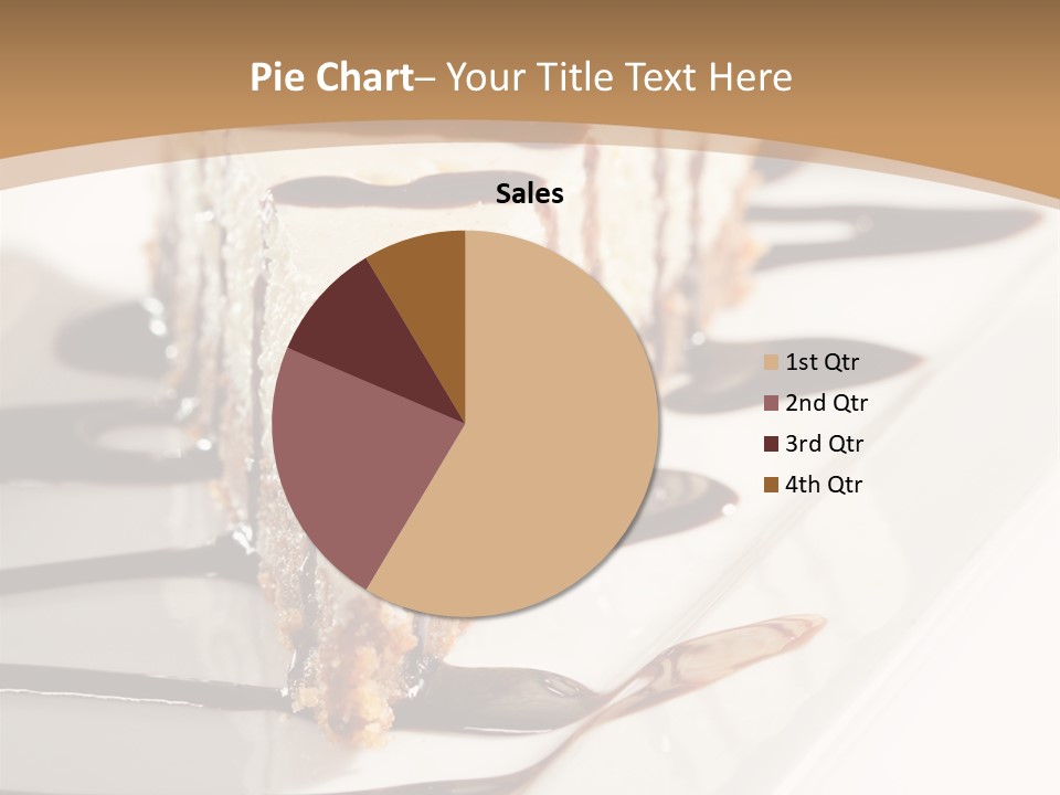 Isolated Sugar Decoration PowerPoint Template