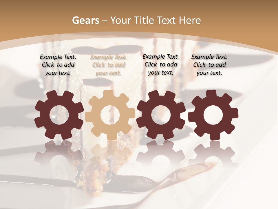 Isolated Sugar Decoration PowerPoint Template