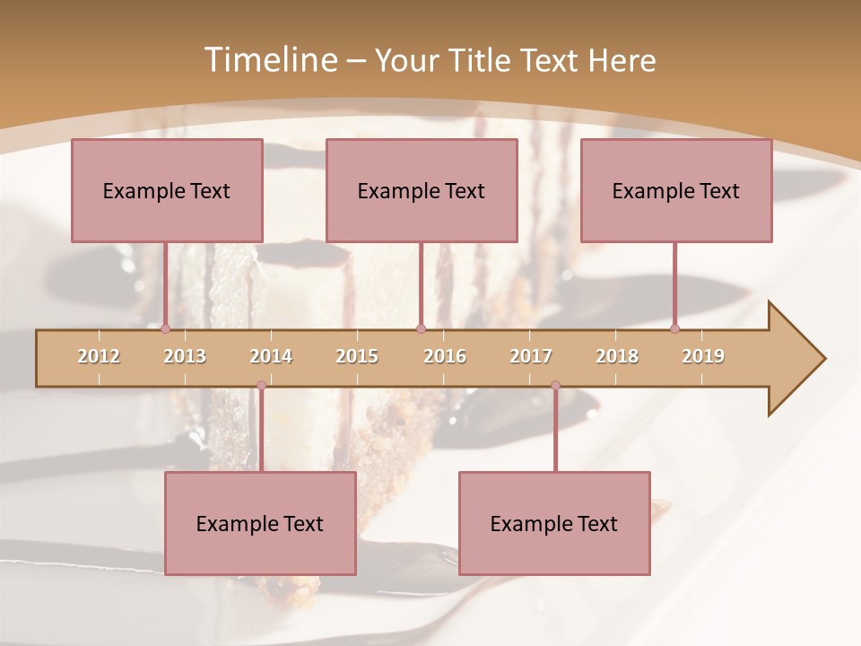 Isolated Sugar Decoration PowerPoint Template