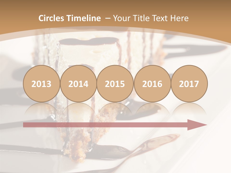 Isolated Sugar Decoration PowerPoint Template