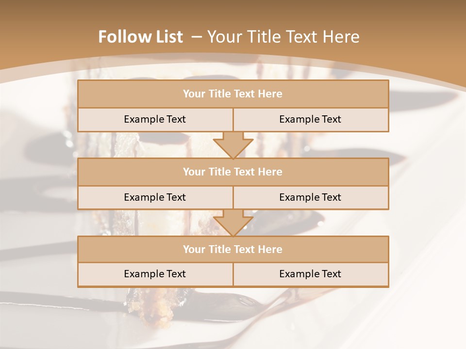 Isolated Sugar Decoration PowerPoint Template
