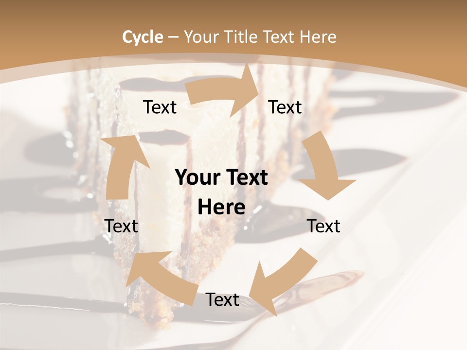 Isolated Sugar Decoration PowerPoint Template