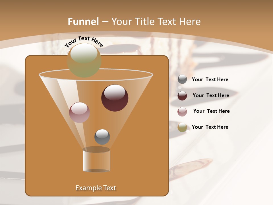 Isolated Sugar Decoration PowerPoint Template