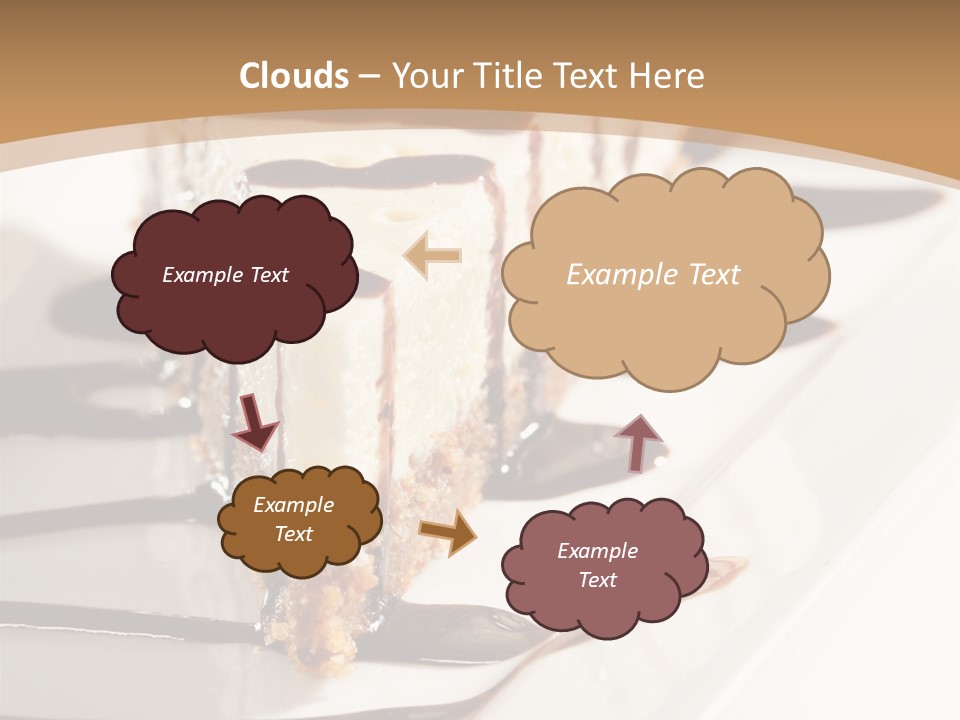 Isolated Sugar Decoration PowerPoint Template