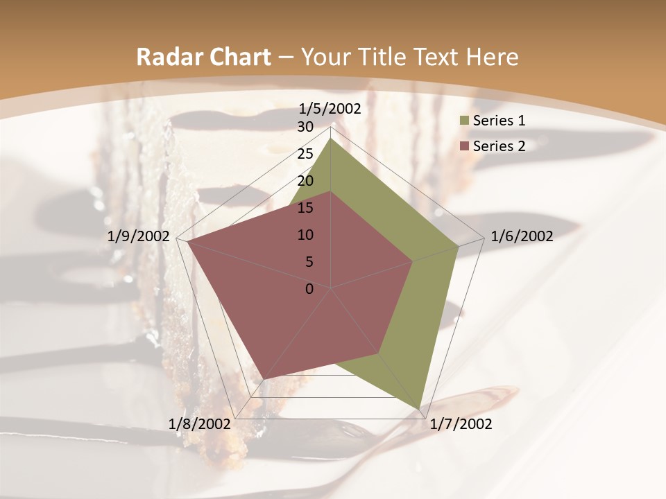 Isolated Sugar Decoration PowerPoint Template