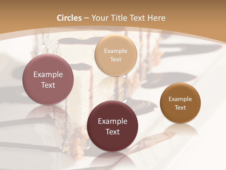 Isolated Sugar Decoration PowerPoint Template