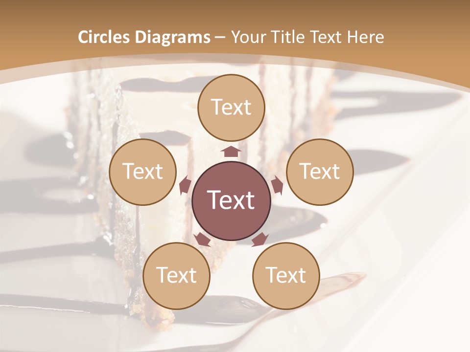 Isolated Sugar Decoration PowerPoint Template