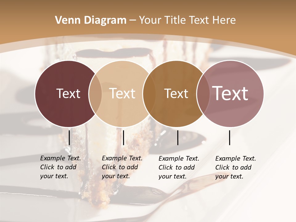 Isolated Sugar Decoration PowerPoint Template