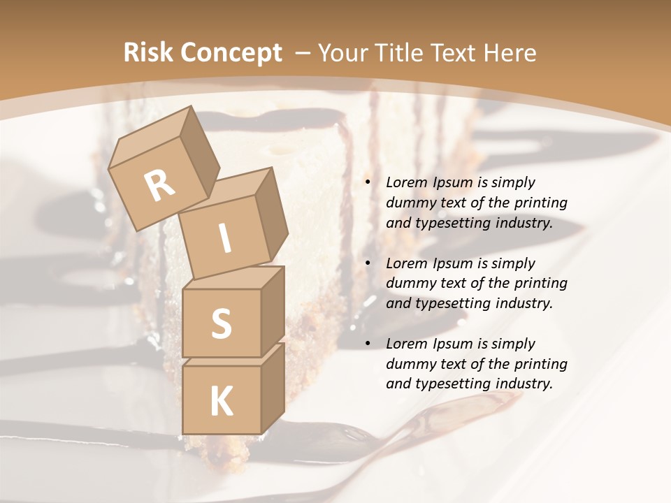 Isolated Sugar Decoration PowerPoint Template