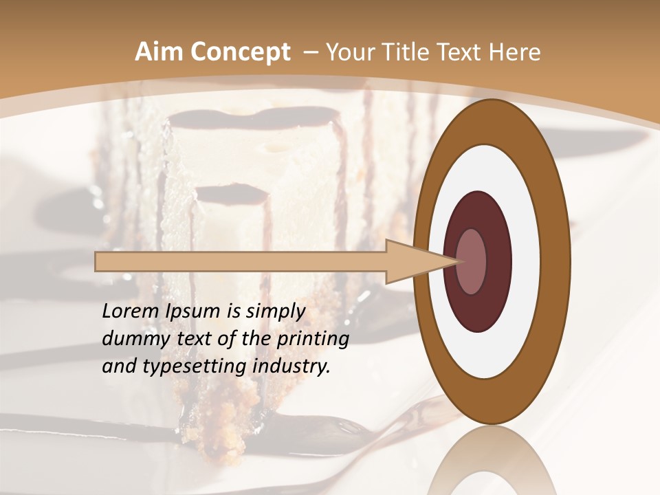 Isolated Sugar Decoration PowerPoint Template