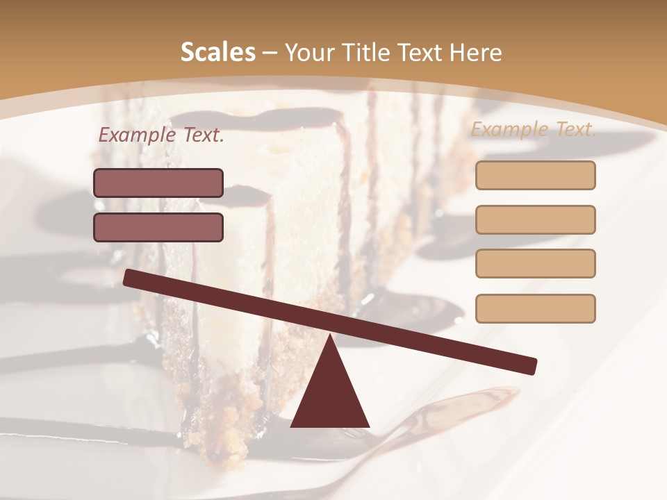 Isolated Sugar Decoration PowerPoint Template
