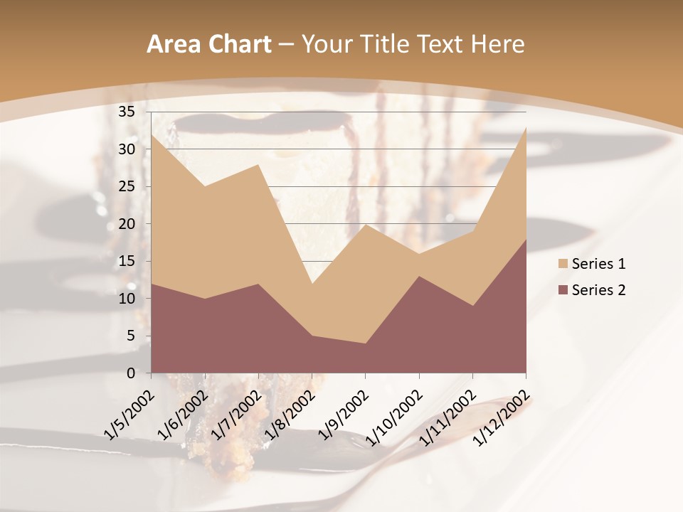 Isolated Sugar Decoration PowerPoint Template