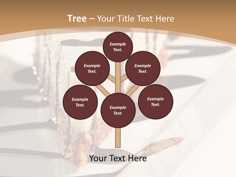 Isolated Sugar Decoration PowerPoint Template