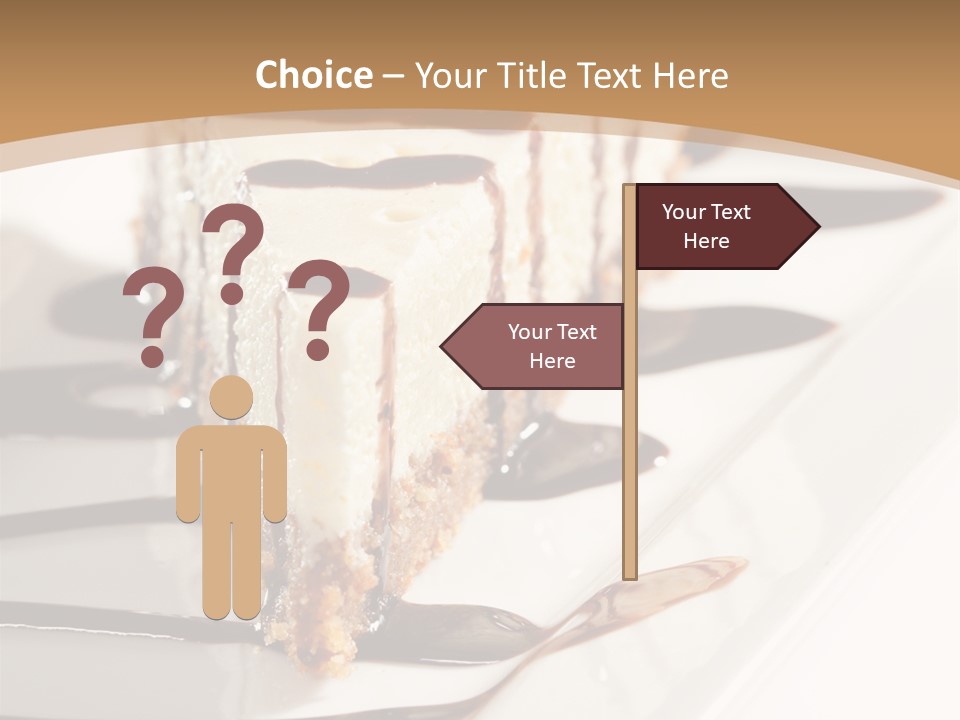 Isolated Sugar Decoration PowerPoint Template