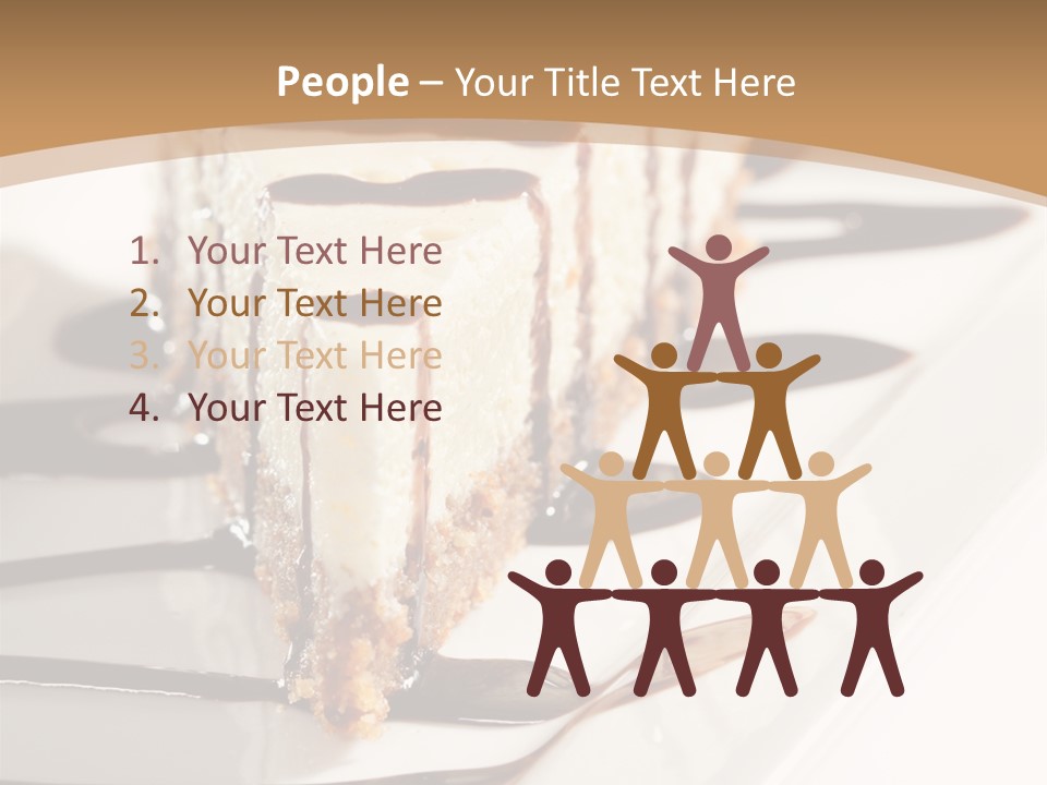 Isolated Sugar Decoration PowerPoint Template