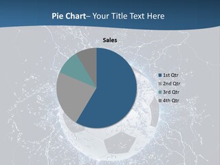 Thunder Sports Isolated PowerPoint Template