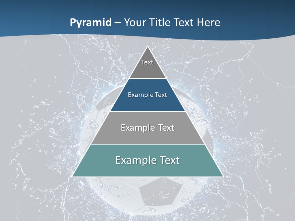 Thunder Sports Isolated PowerPoint Template