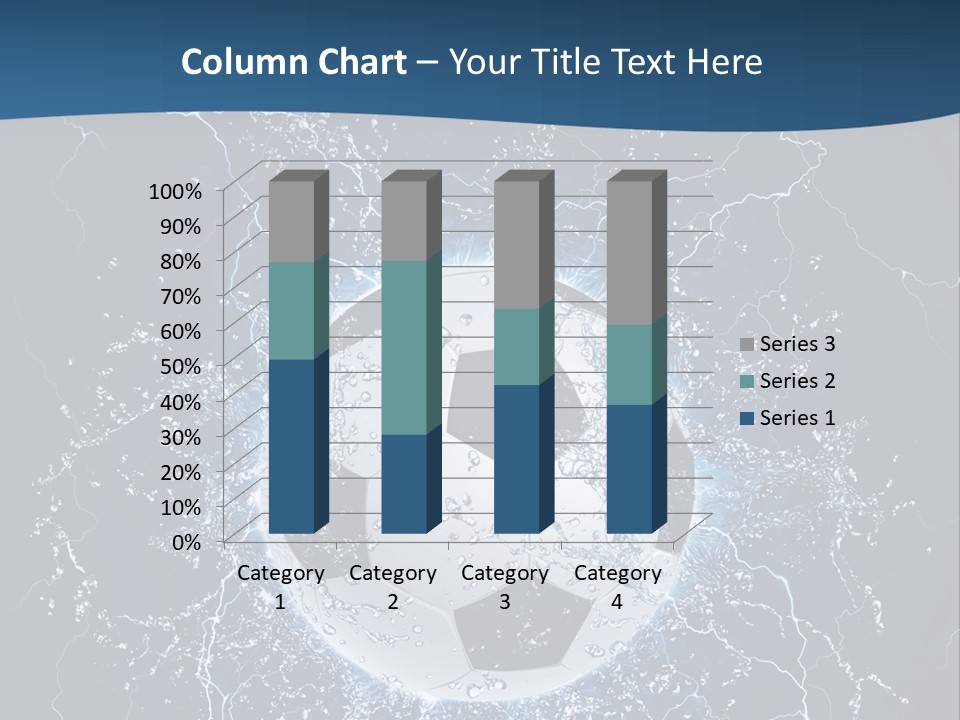 Thunder Sports Isolated PowerPoint Template