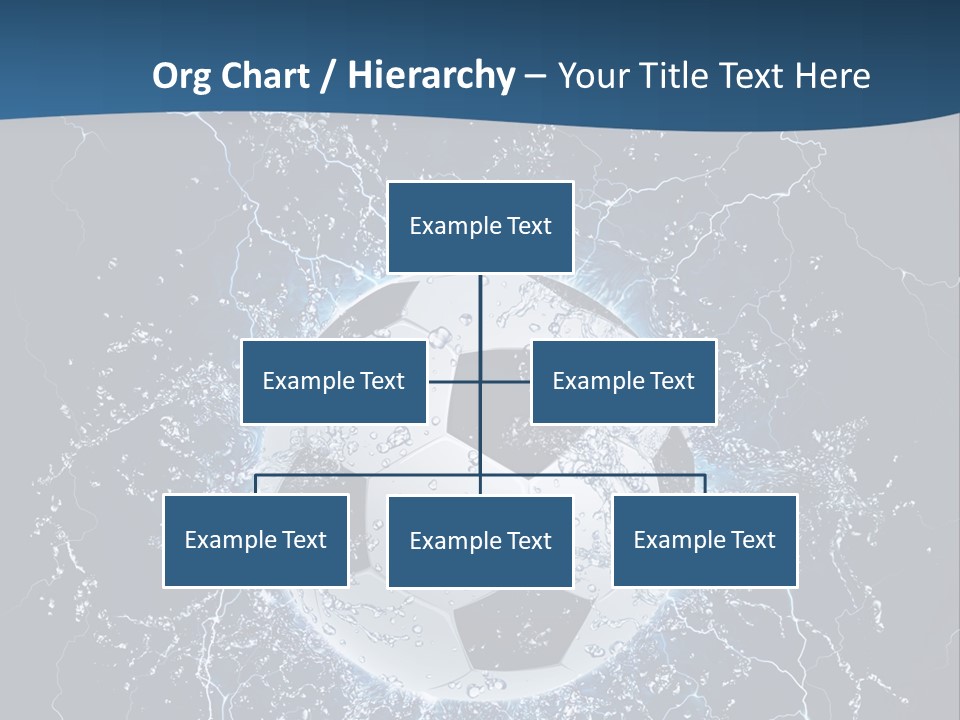Thunder Sports Isolated PowerPoint Template