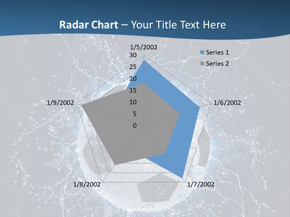 Thunder Sports Isolated PowerPoint Template