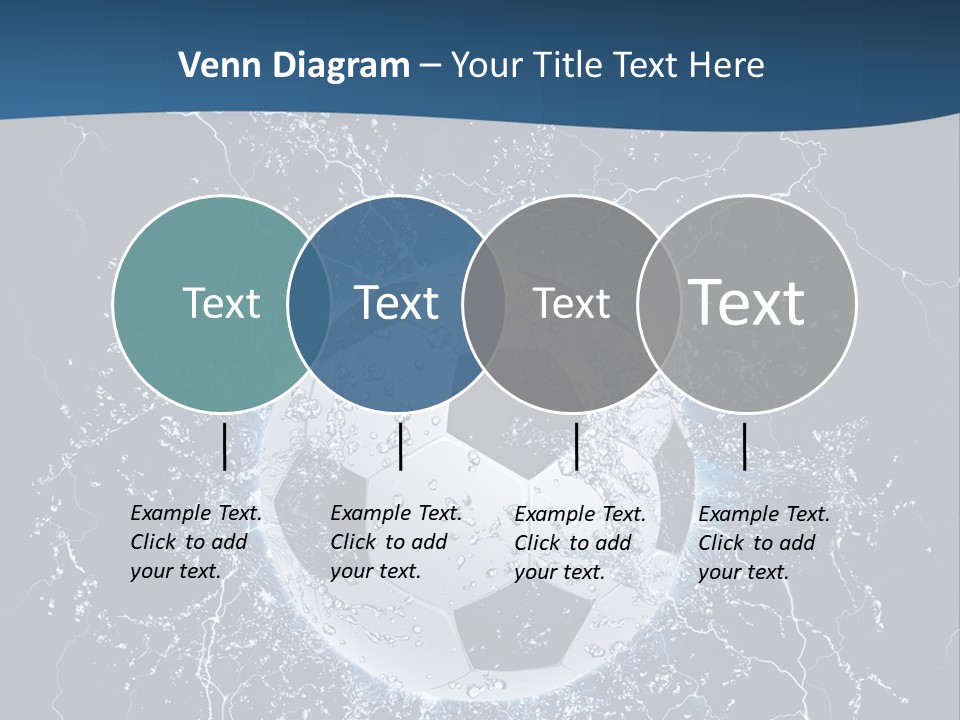 Thunder Sports Isolated PowerPoint Template