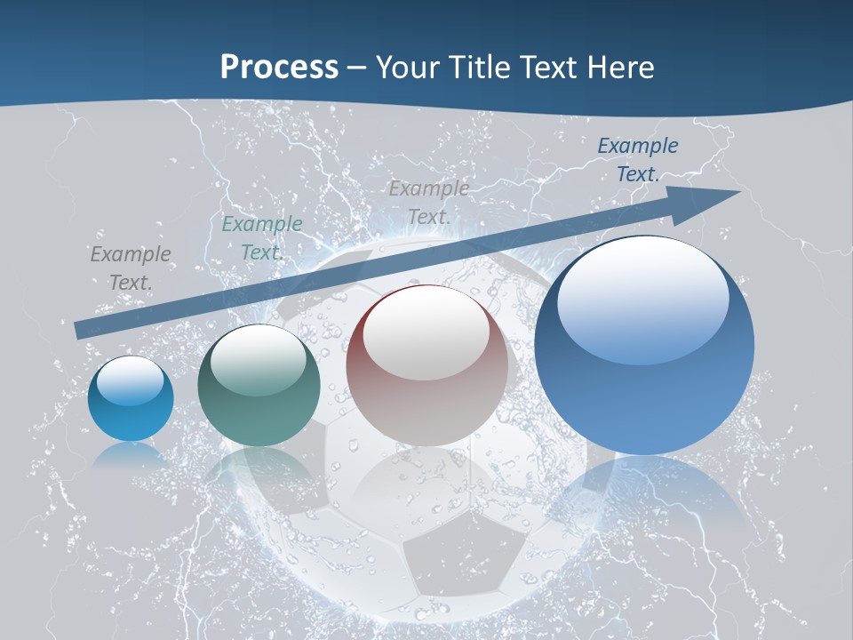 Thunder Sports Isolated PowerPoint Template