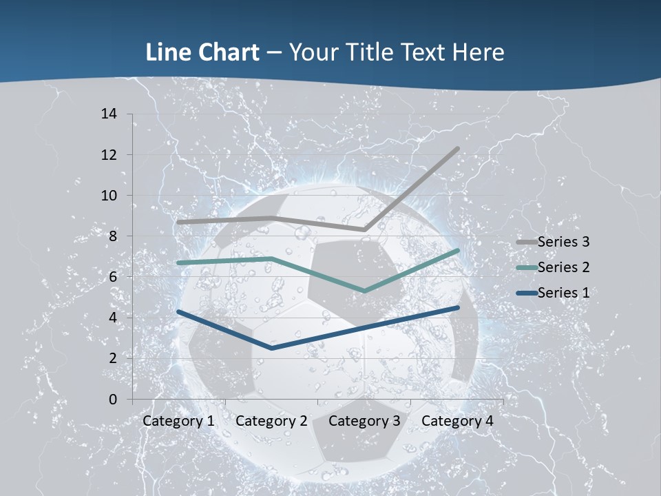 Thunder Sports Isolated PowerPoint Template