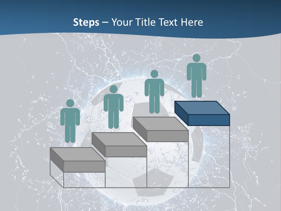 Thunder Sports Isolated PowerPoint Template