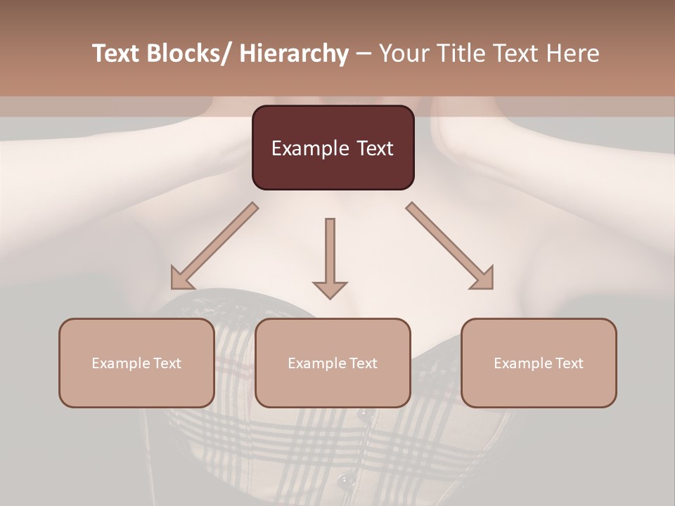 Woman Lovely Glamour PowerPoint Template