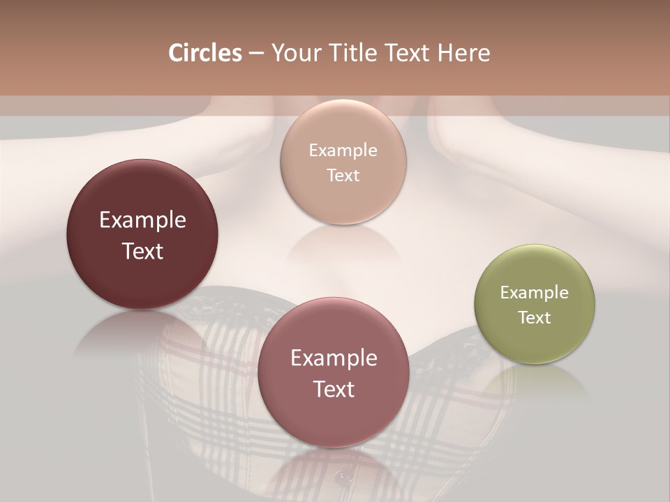 Woman Lovely Glamour PowerPoint Template