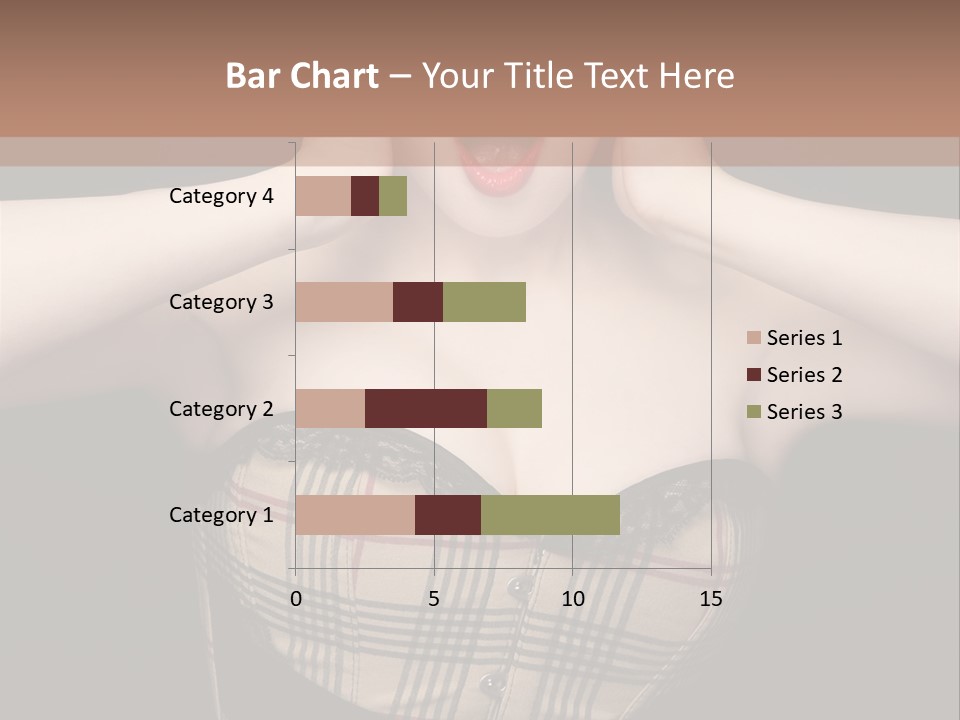 Woman Lovely Glamour PowerPoint Template