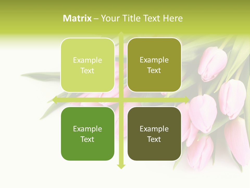 Flora Backgrounds Floral PowerPoint Template