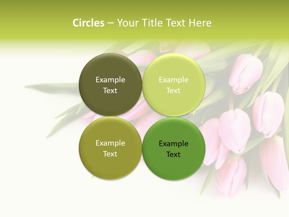 Flora Backgrounds Floral PowerPoint Template